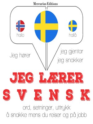 cover image of Jeg lærer svensk